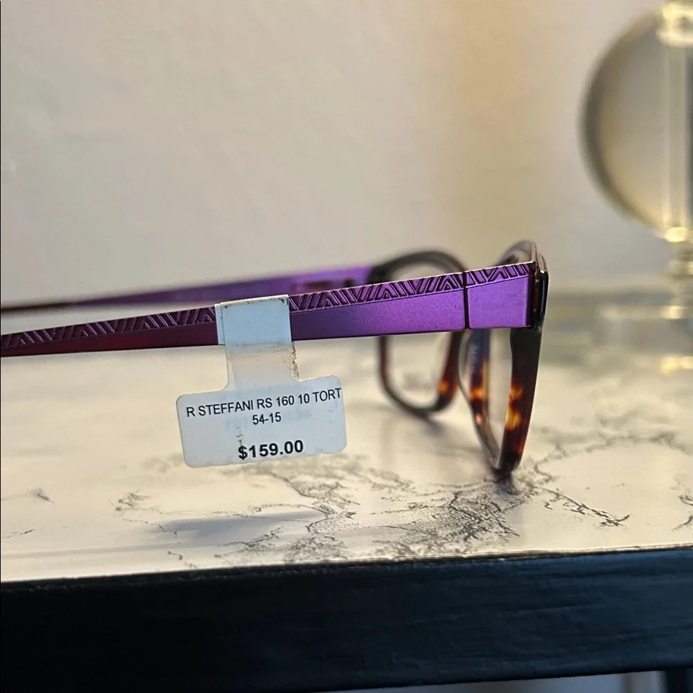 Roberto Cavalli Burgundy and Tortoiseshell Glasses Scratches